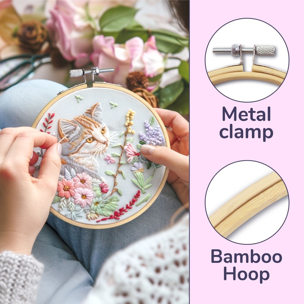 JubileeYarn Embroidery Hoops Set