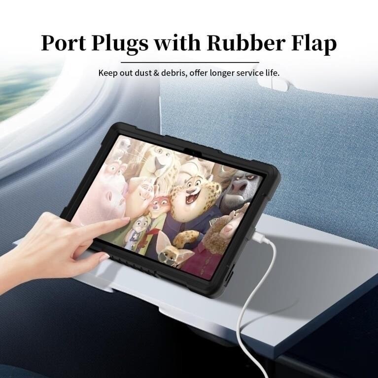 FIEWESEY Onn 10.1 Tablet Case Hybrid Shell