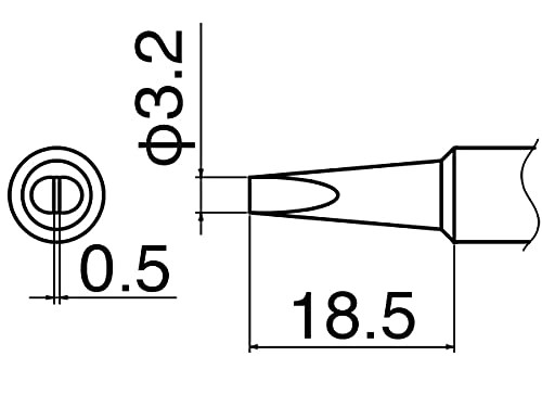 T19-D32 Soldering Iron Tip,3.2mm