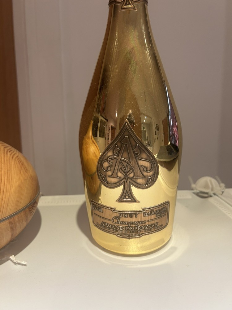 Armand De Brignac Gold 75CL ( Empty Bottle )