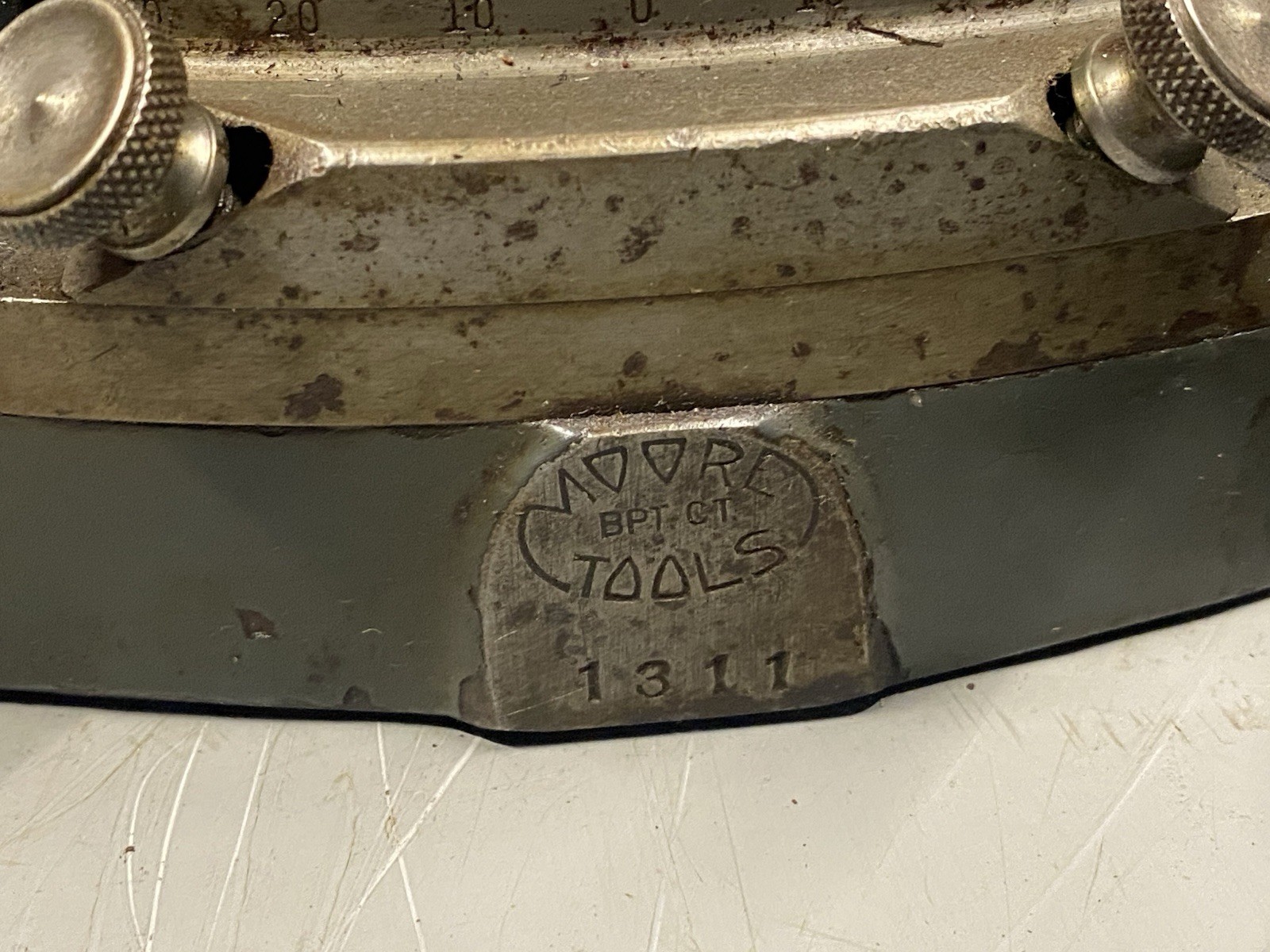 MOORE TOOLS T-SLOT ROTARY TABLE 10” Table 1311