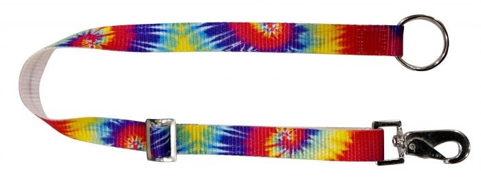 Showman Tie Dye Print Nylon Bucket Hanger