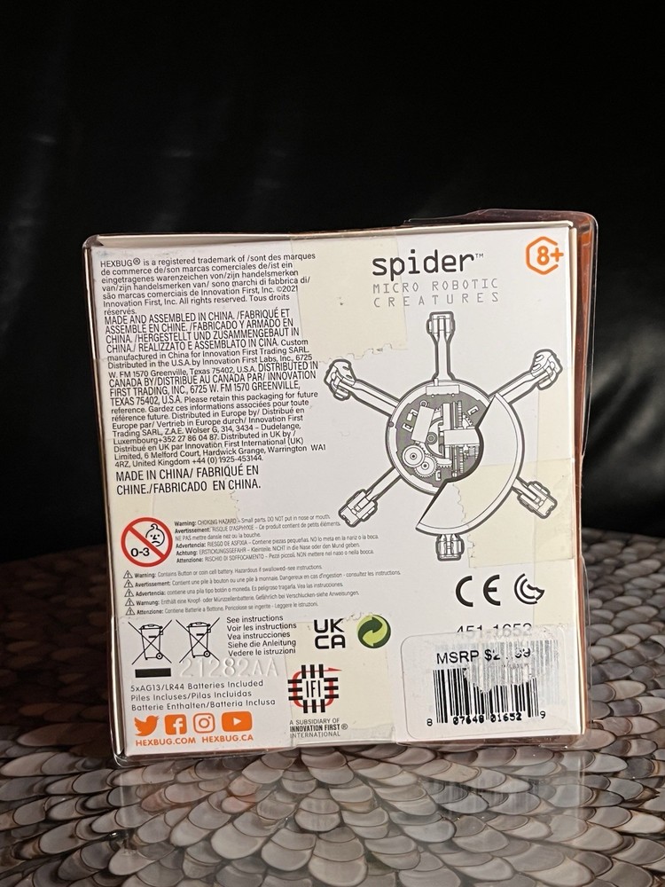HEXBUG BUNDLE, Spider and Fire Ant w/remote controls *NIB, READ*