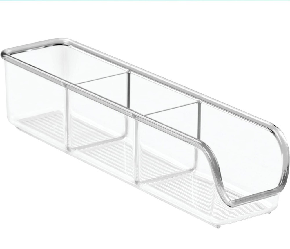 iDesign Linus Tea Place Cabinet Organizer, 6 Section