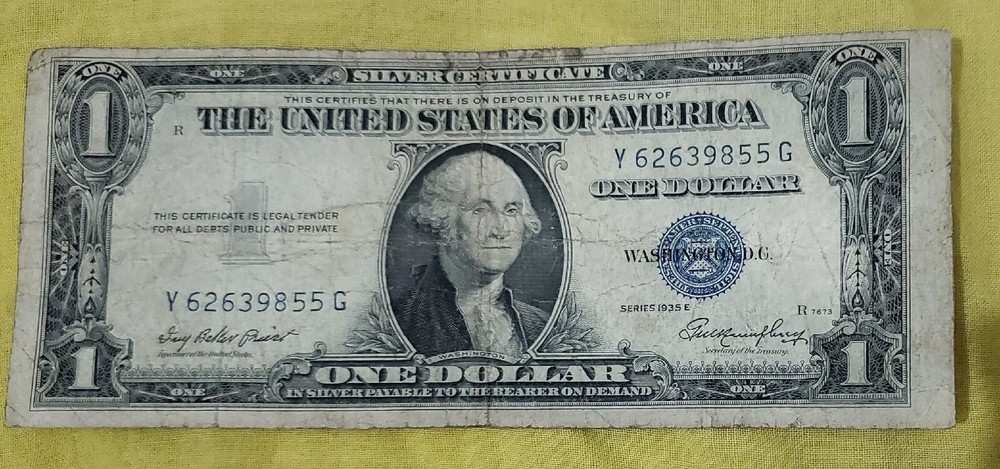 Series 1935 E US One Dollar