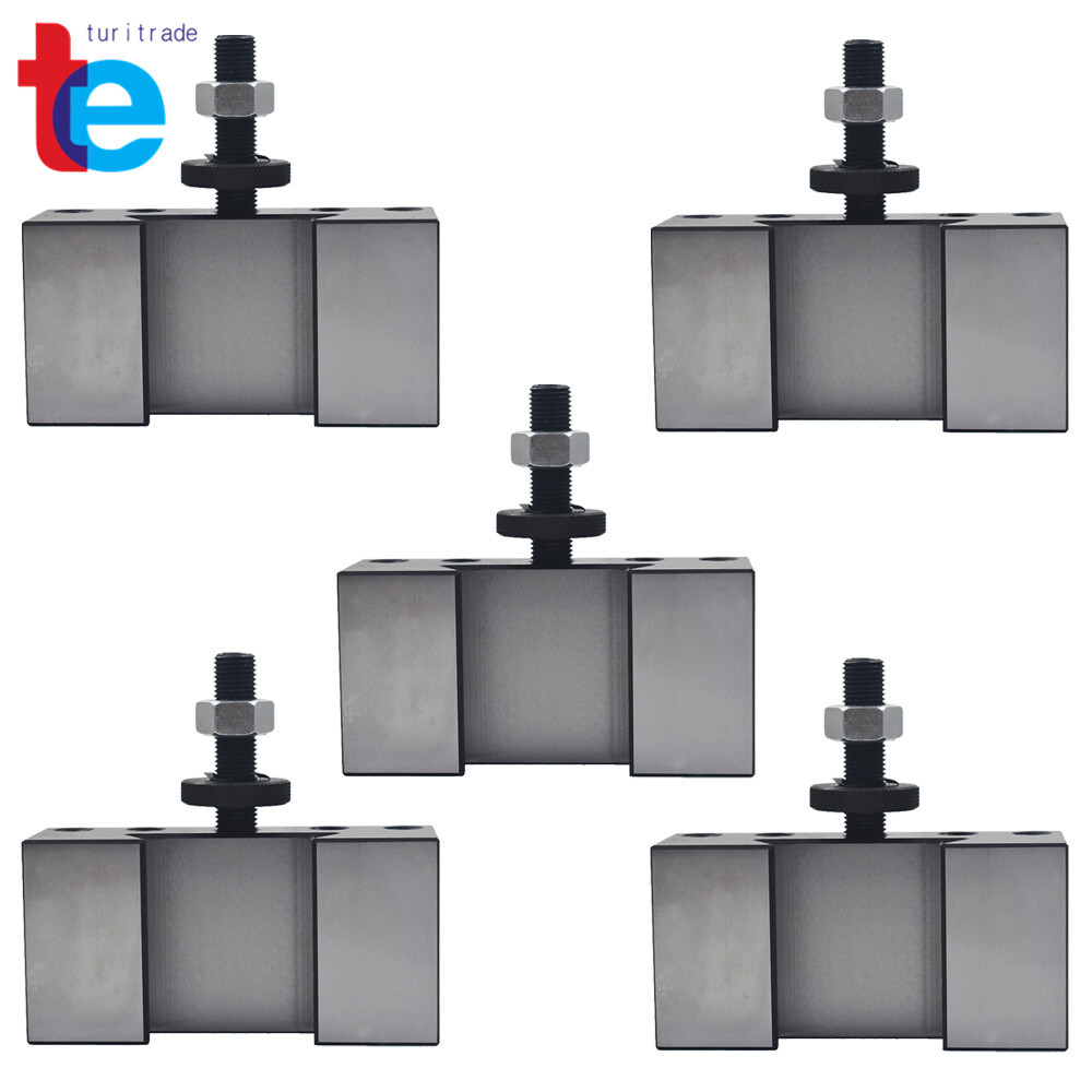 5Pcs CXA #1 250-301 Quick Change Tool Post Turning & Facing Holder For Lathe