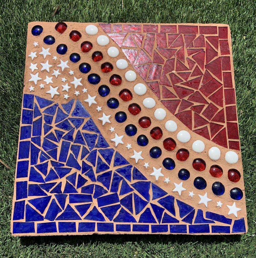 mosaic stepping stone