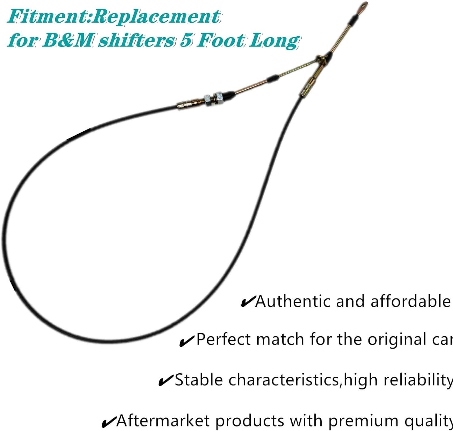 Automatic Transmission Shifter Cable Eyelet End Replace For B&M shifters 80605