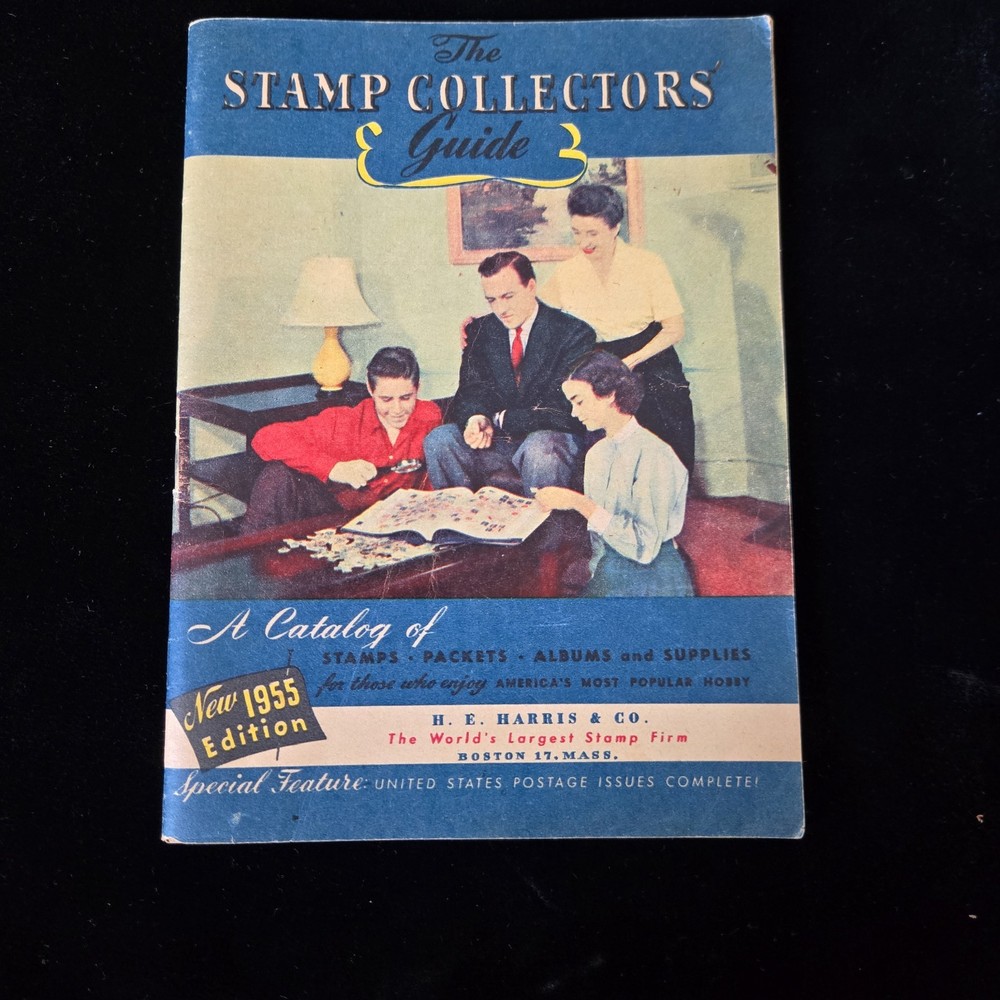 Stamp Collectors Guide Booklet 1955 Edition H E Harris & Co