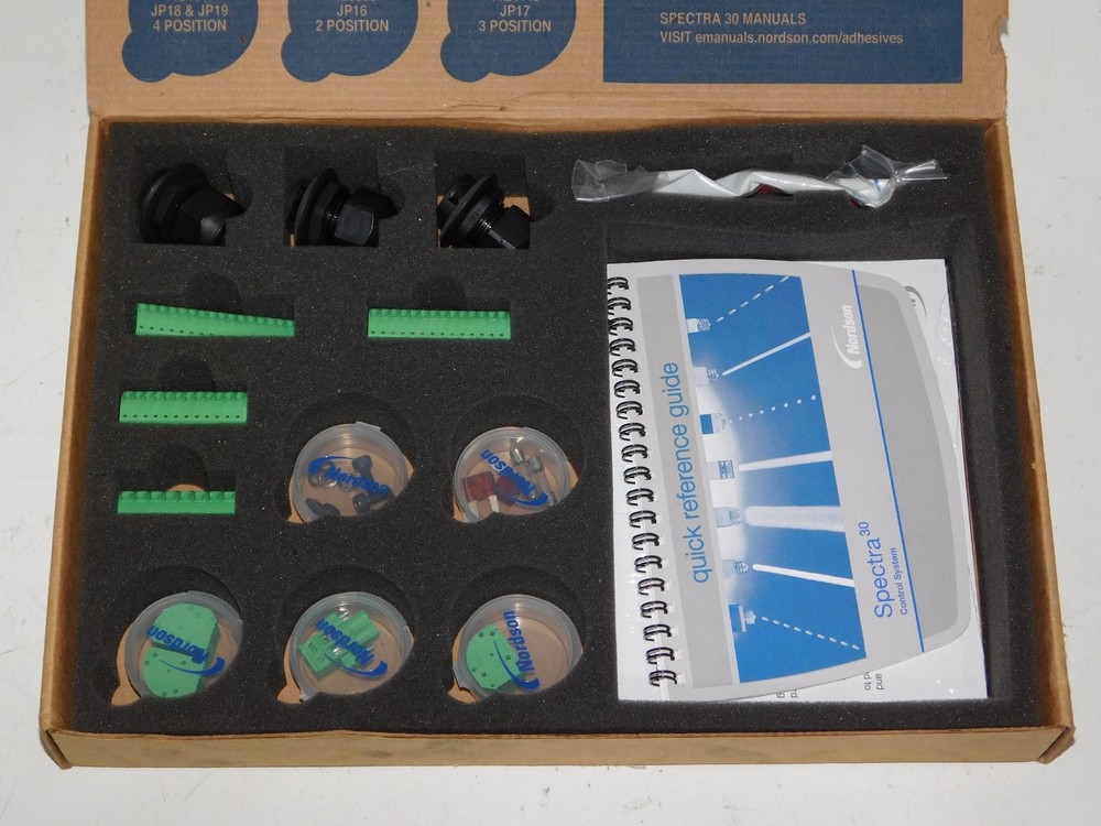 New Nordson 1124670 Spectra 30 Pattern Controller Module System Parts Kit Set