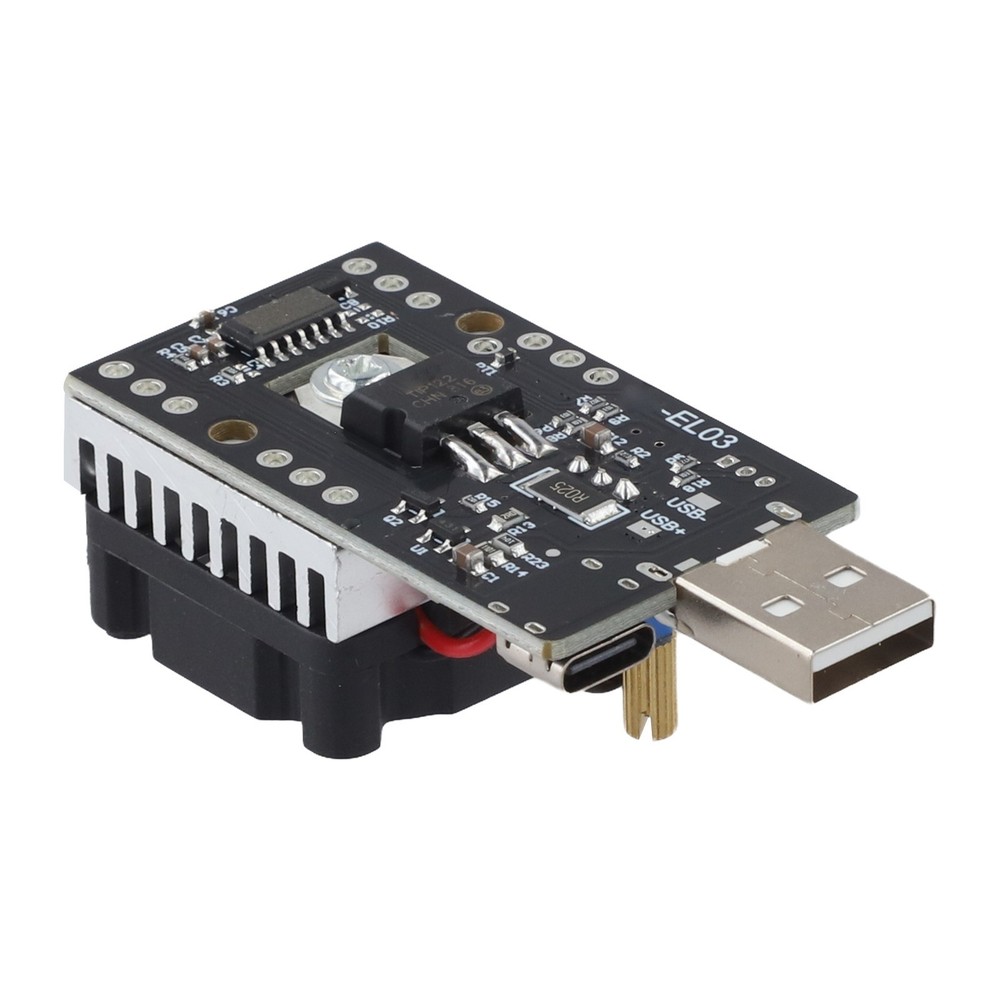 Constant Current Tester USB Electronic Load Intelligent Fan Control