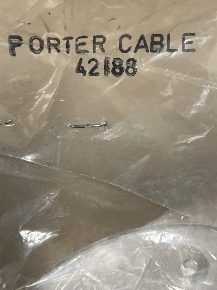 Genuine Porter Cable 42188 Replacement Clear Plastic Router Sub Base Nos