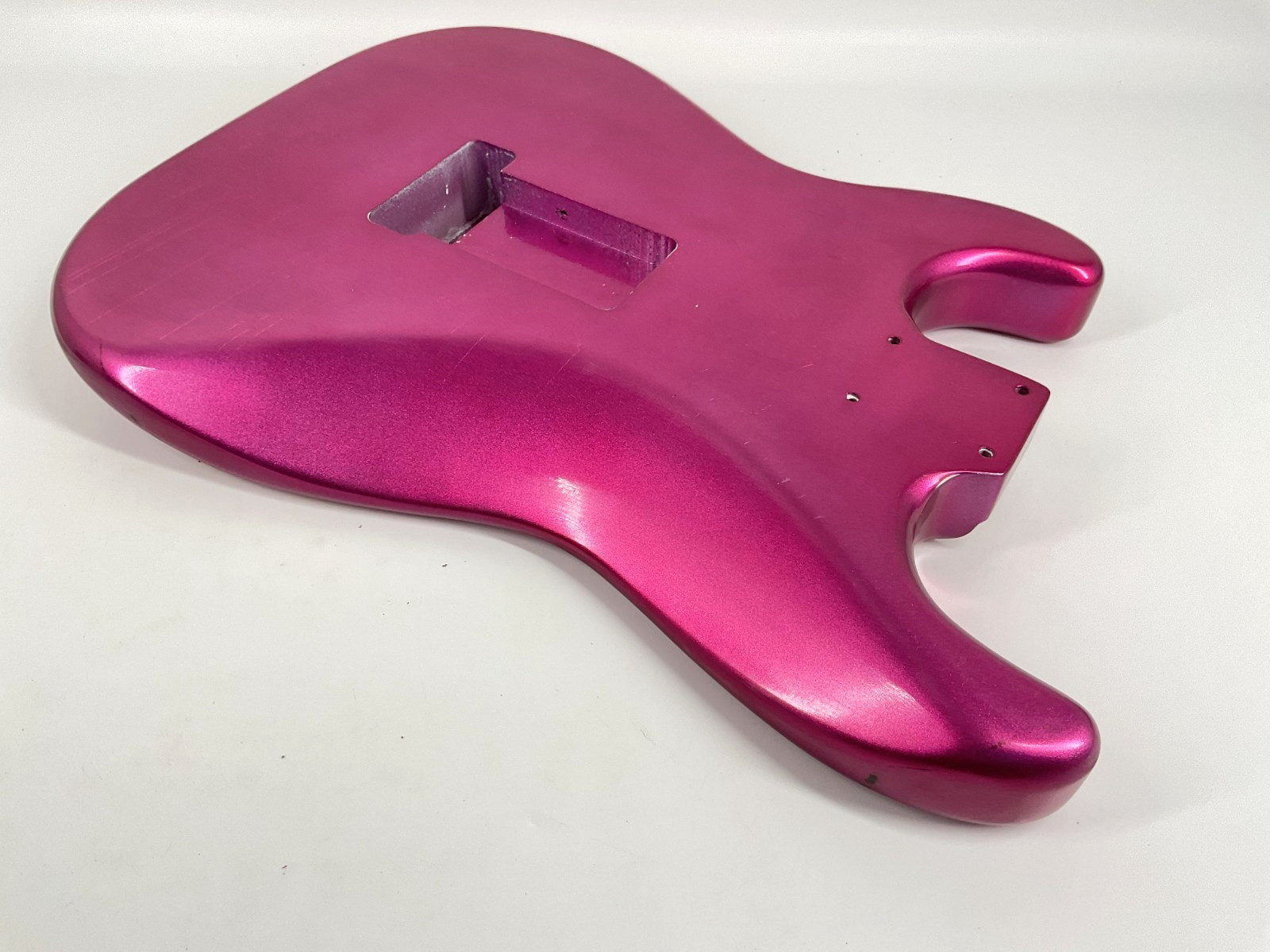 MJT Official Custom Vintage Aged Nitro Guitar Body by Mark Jenny VTS Raspberry