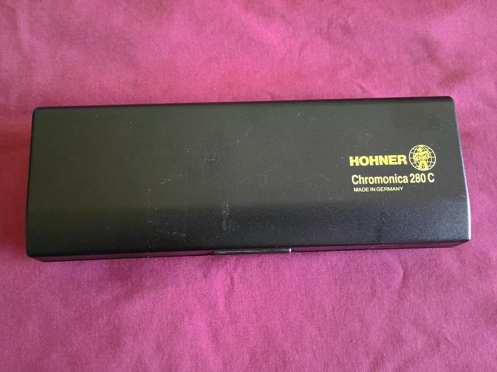 HONER CHROMONICA 280C Professional Model with case Made in Germany