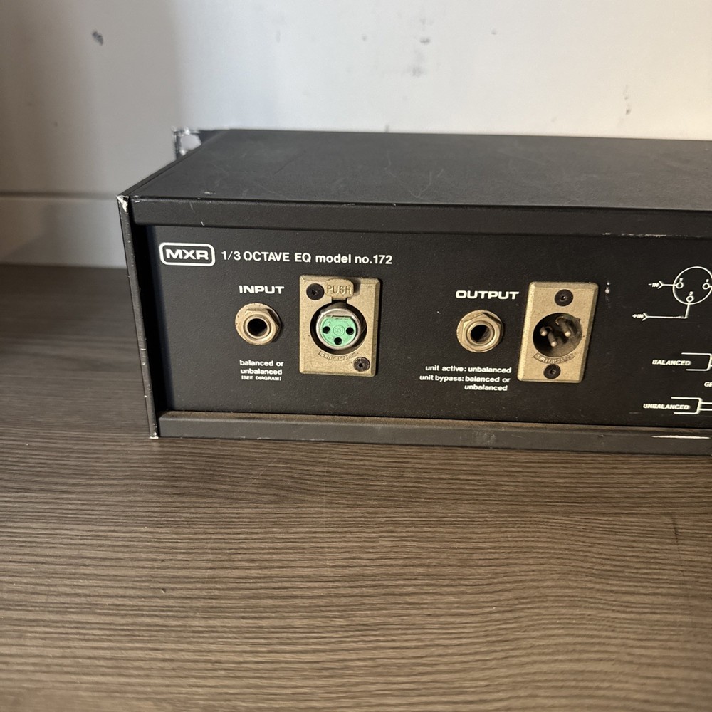 MXR 172, 1/3 Octave EQ, Graphic Equalizer, Eq, Vintage Rack