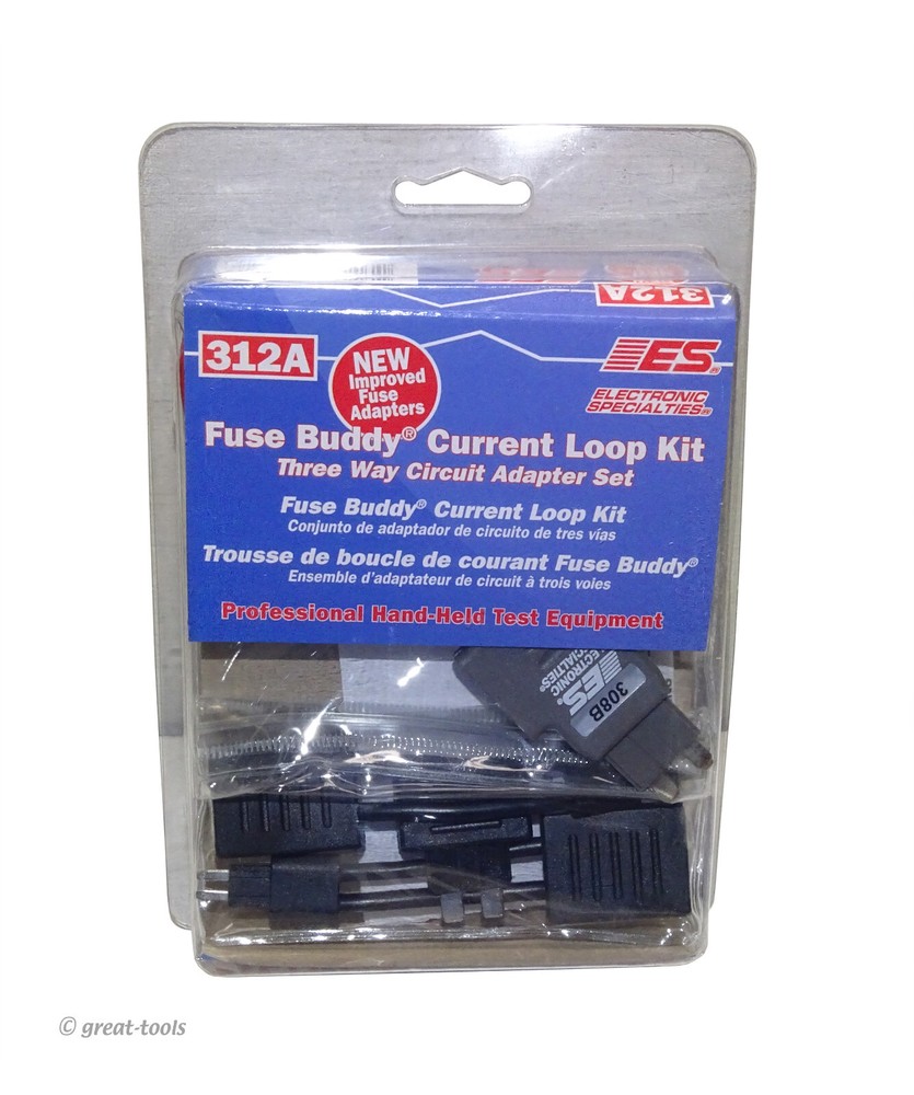 AUTOMOTIVE FUSE BUDDY TESTER – current loop test kit – ES# 312A – testing tools