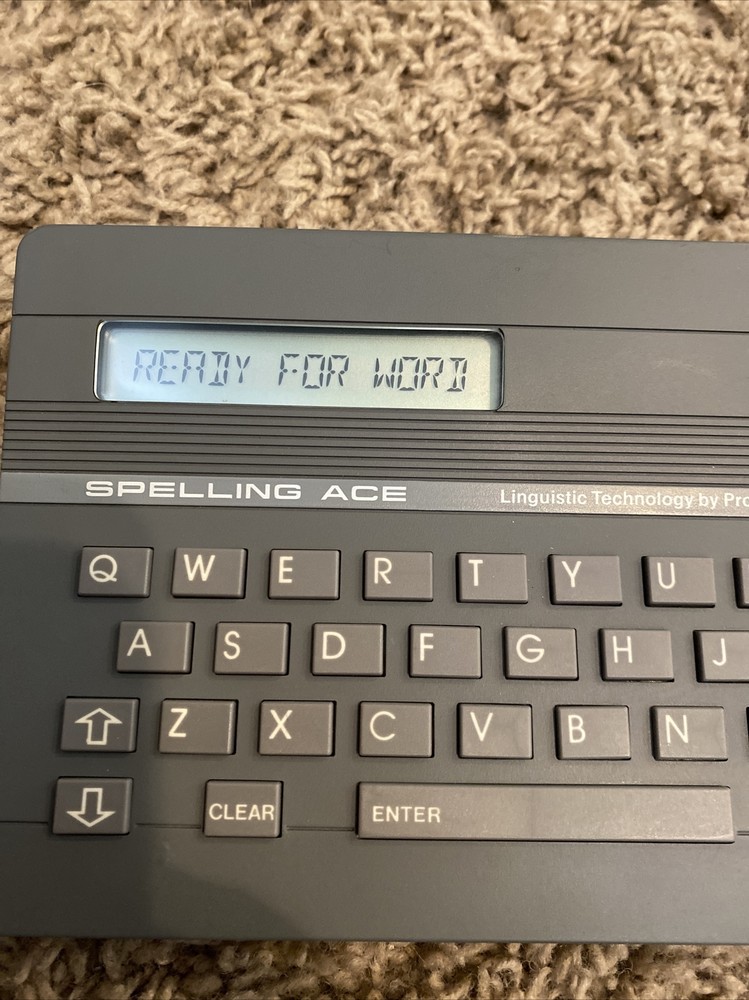 Franklin Computer Spelling Ace SA-98 English Spell Checker RR