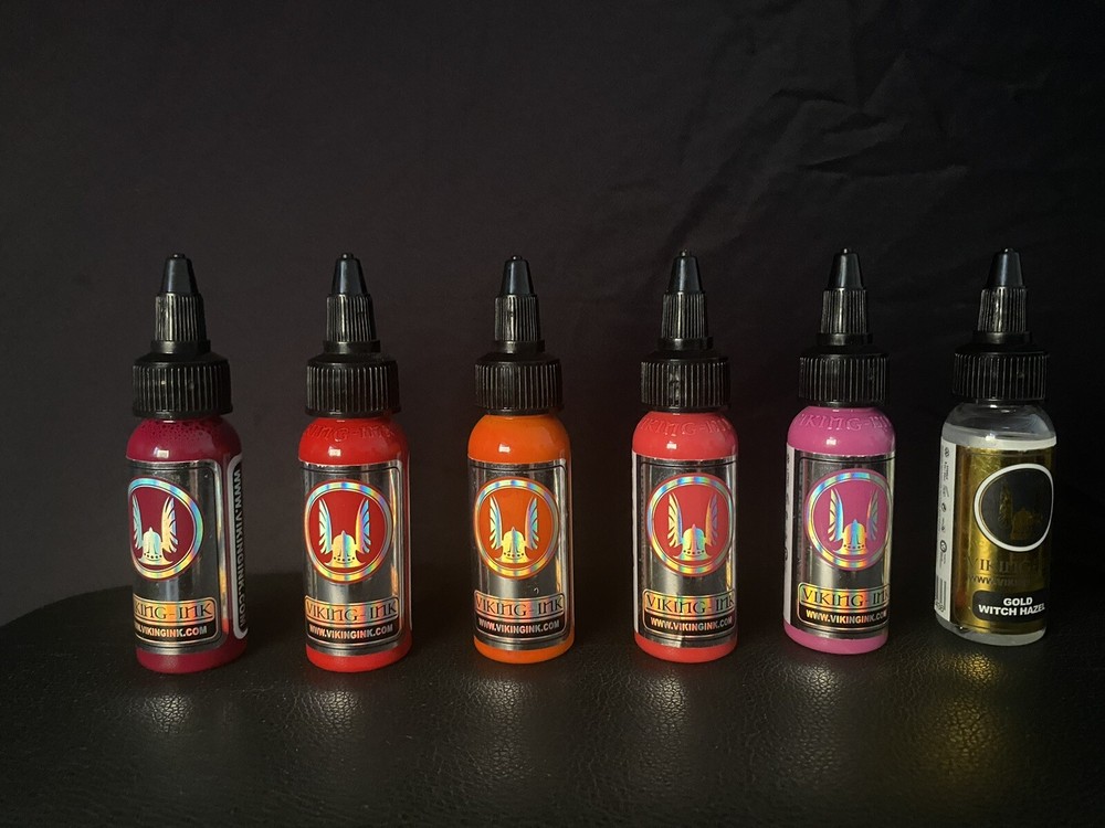 VIKING INK Tattoo Ink KIT Basic Color