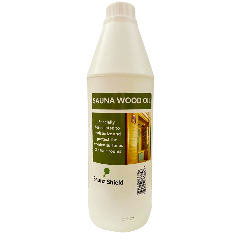 Sauna Shield Sauna Wood Oil (1L) - Protects and Nourishes Sauna Wood