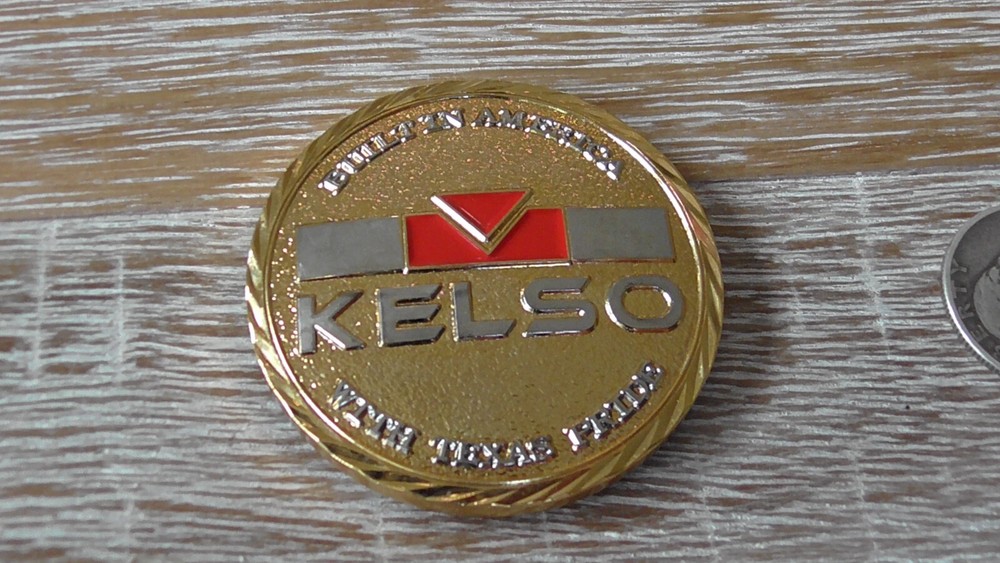 KELSO Technologies Made In America Challenge Coin #B490