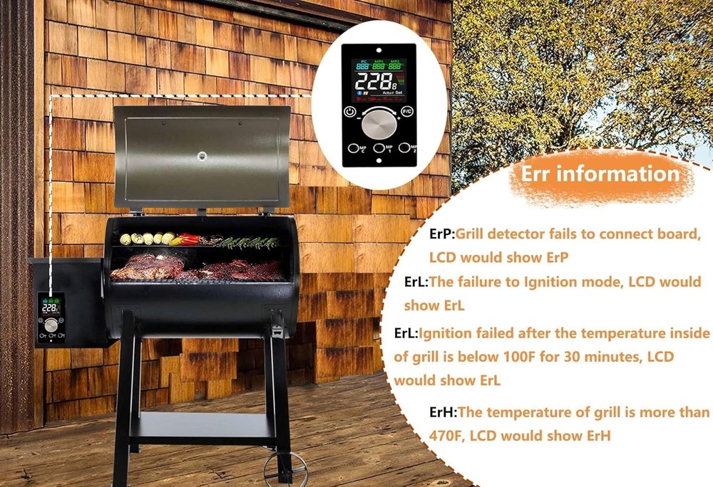 New Pit Boss WiFi Bluetooth Controller Board - Digital Grill Thermostat Upgrade