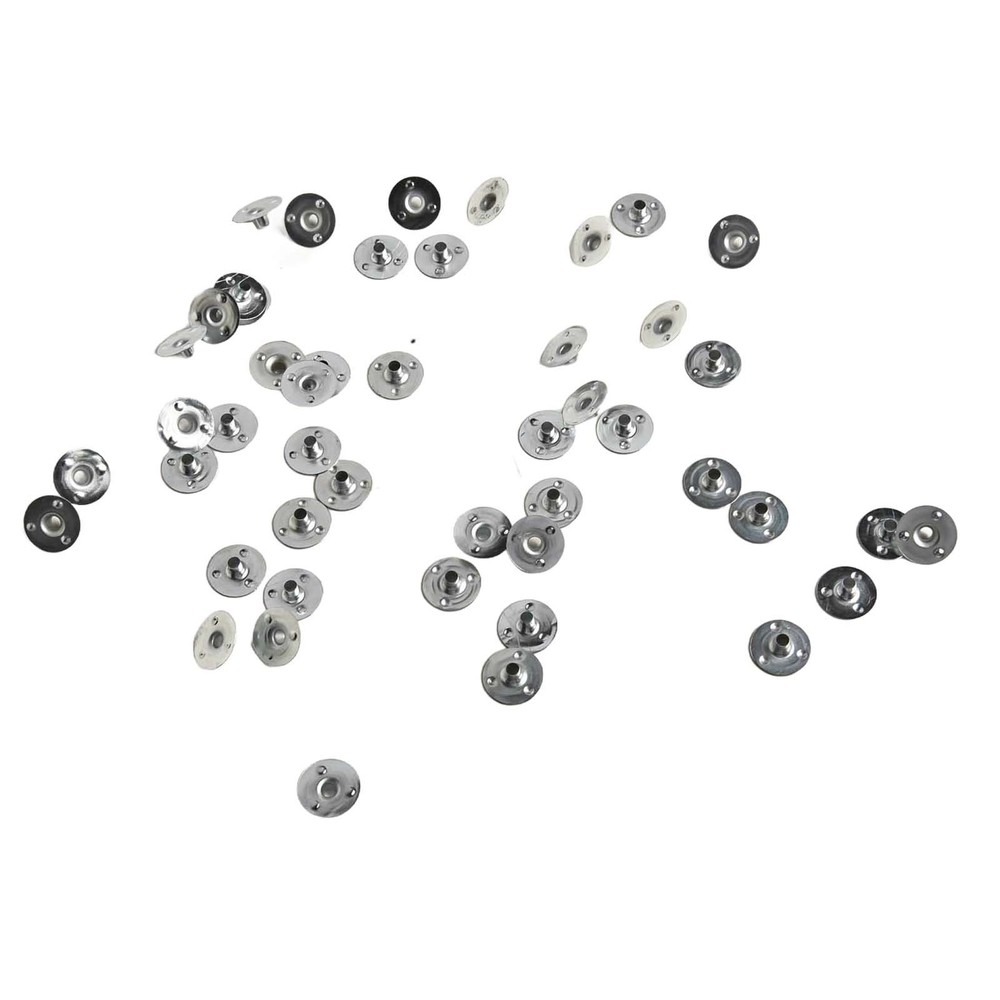 Convenient 500Pcs Candle Wicks Holders with Iron Base for DIY Projects