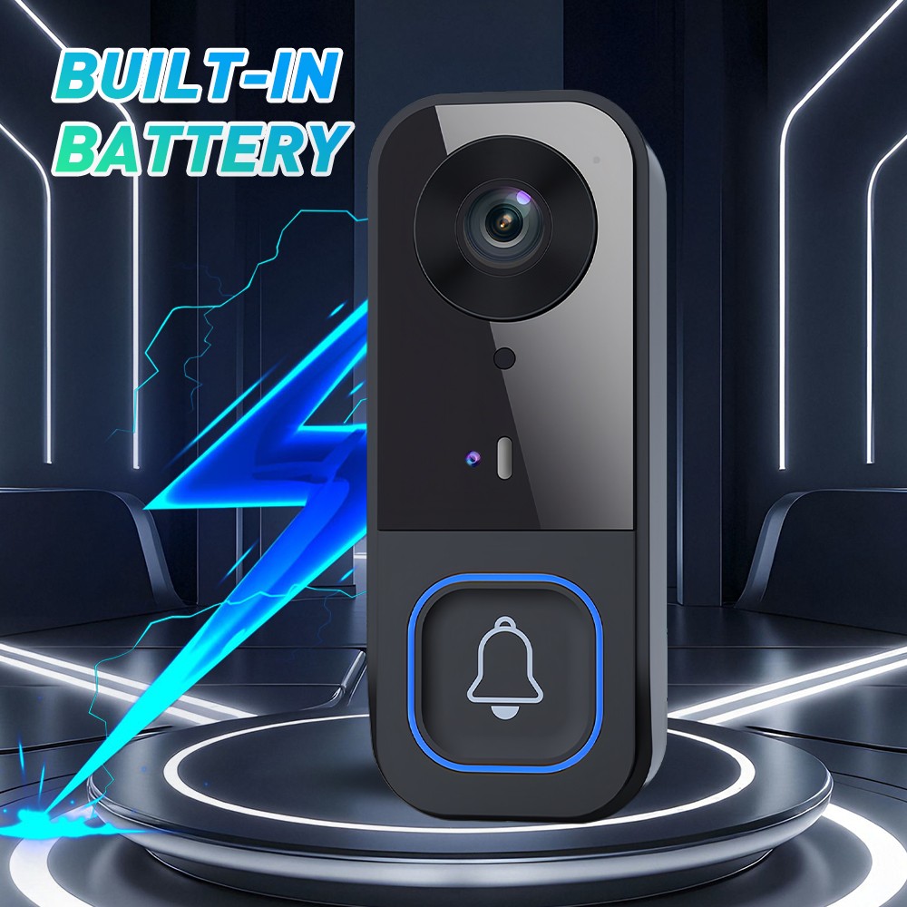 Smart Wireless 2.4G Doorbell Intercom Video Camera Door Bell Chime Security