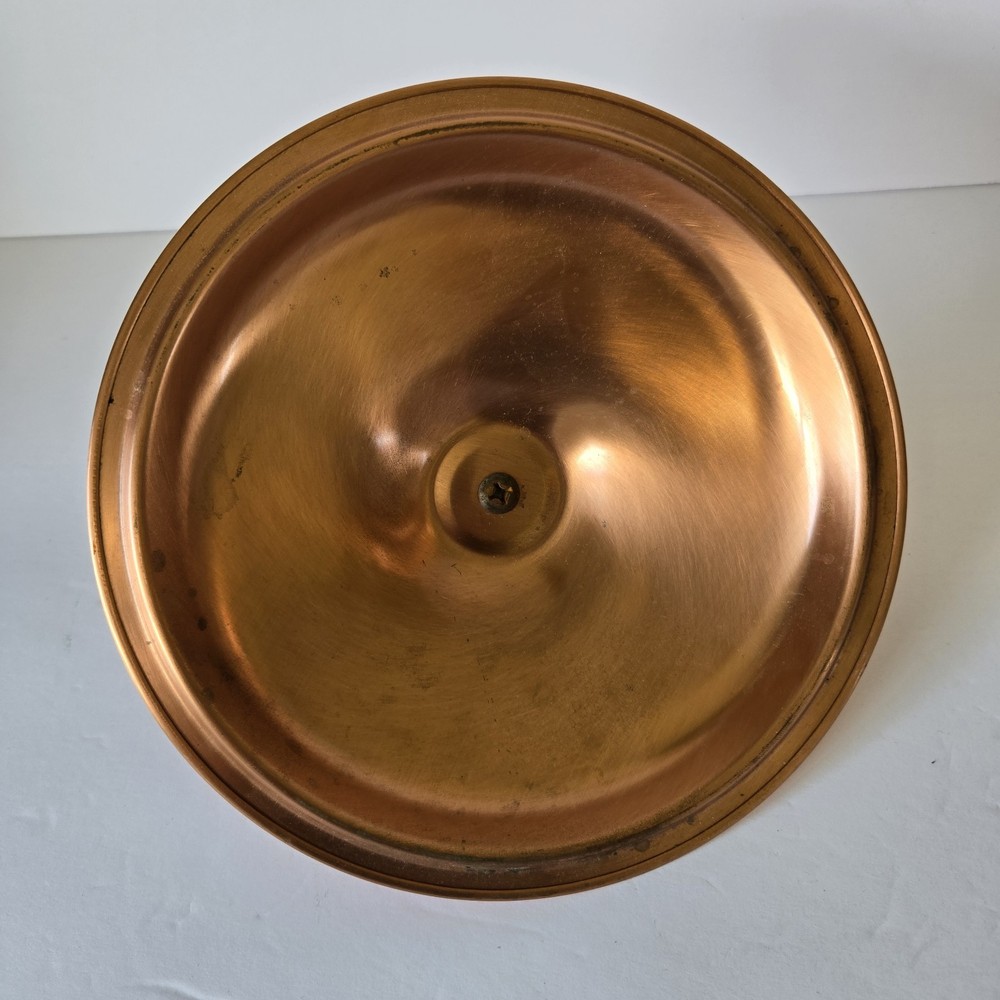 VTG Leonard TOWLE Silver Company Food Warmer Copper Brass Plated NO LINER DISH