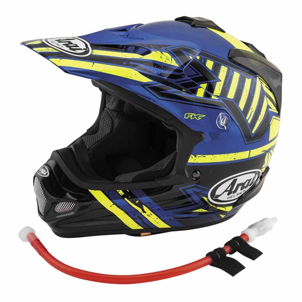 USWE Helmet Hands-Free Hydration Hose Kit Red