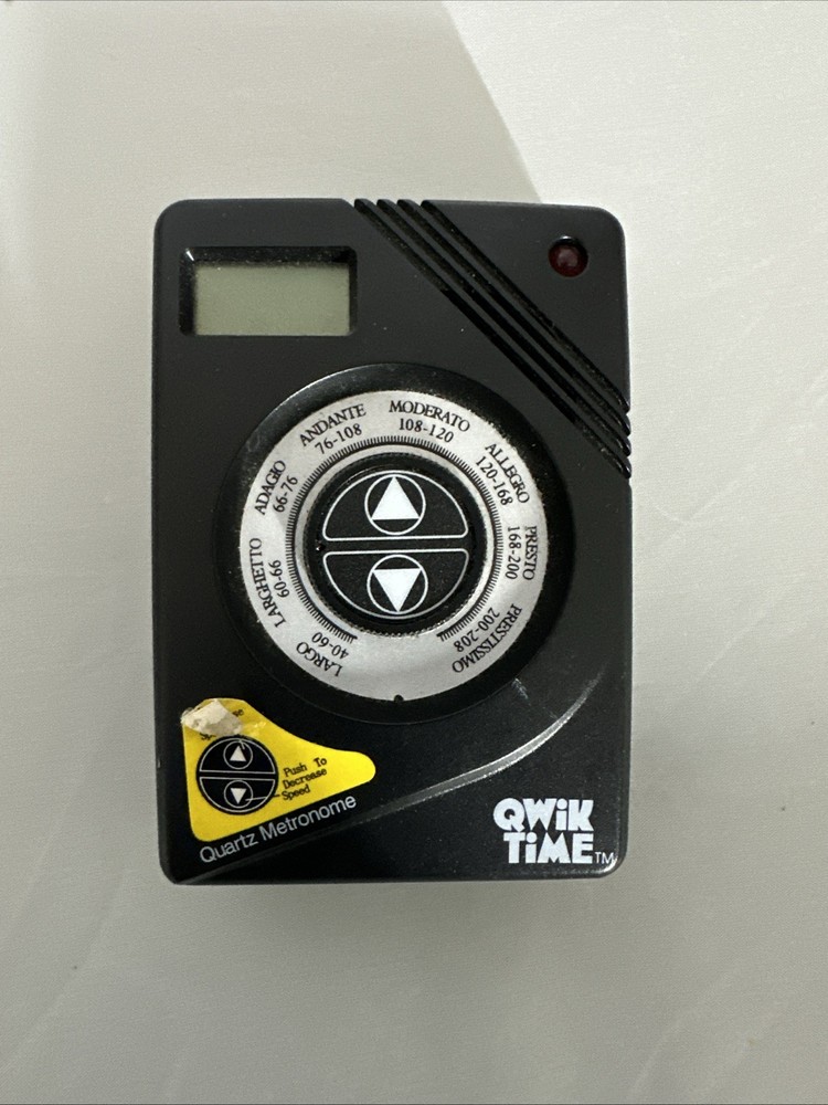 Qwik Time Electronic Quartz Metronome