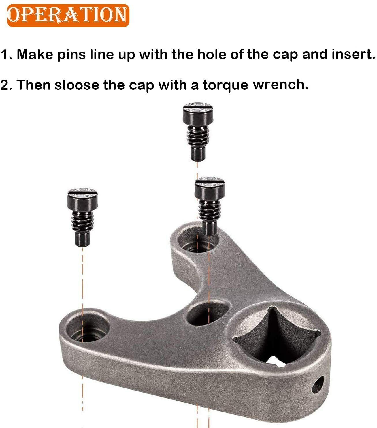 Outboard Trim Tilt Pin Wrench Tool Set MT0006 for Yamaha Suzuki Johnson Evinrude