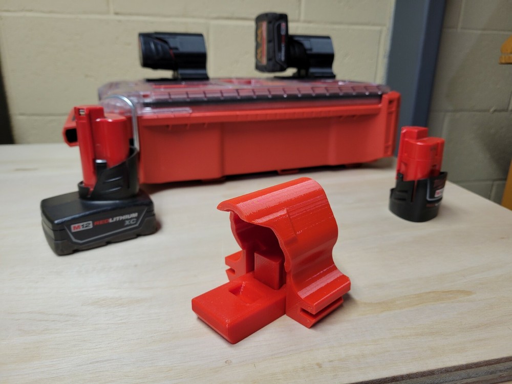 Milwaukee M12 Packout Battery Holder