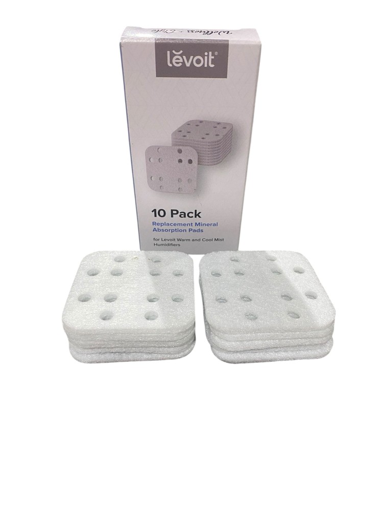 LEVOIT, Humidifier, Replacement Filters, 10 Pk, Mineral Absorption Pad