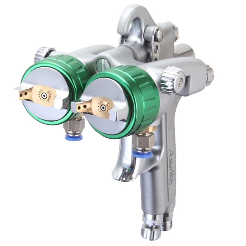 Professional GAD600 Double Nozzle Automatic Paint Spray Gun