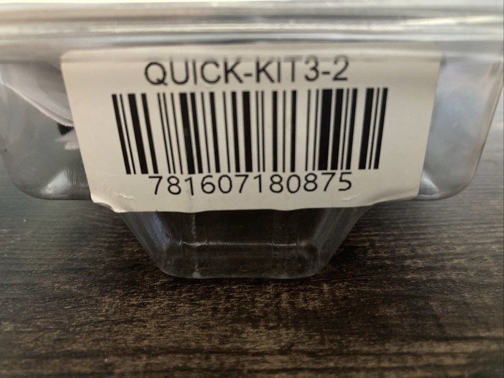 Safariland Quick Locking System Kit Black QUICK-KIT3-2 NOT Imitation New Sealed