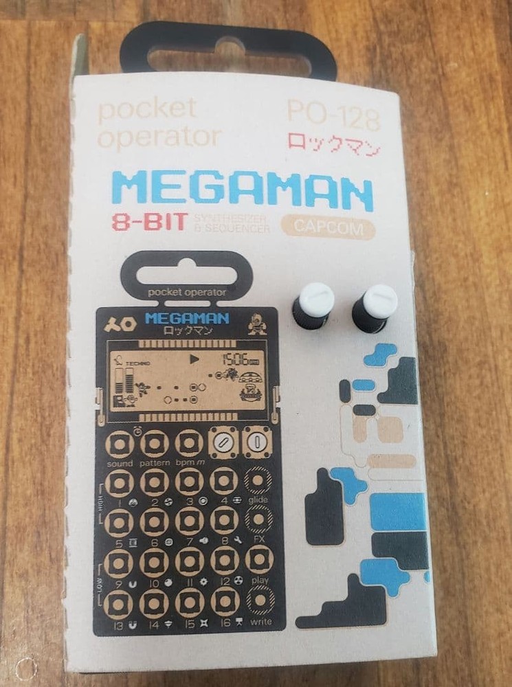 Teenage Engineering Pocket Operator PO-128 Mega Man Sampler Sequencer