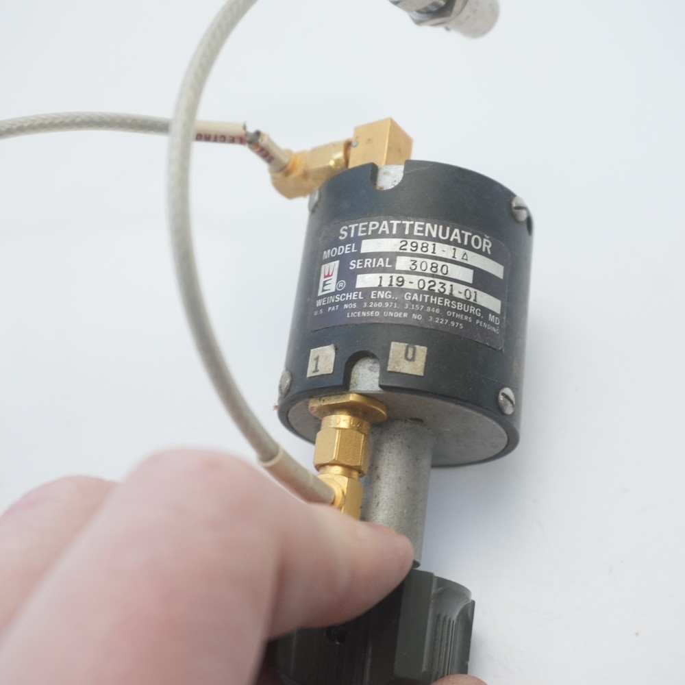 WEINSCHEL Step Attenuator Model 2981-1A