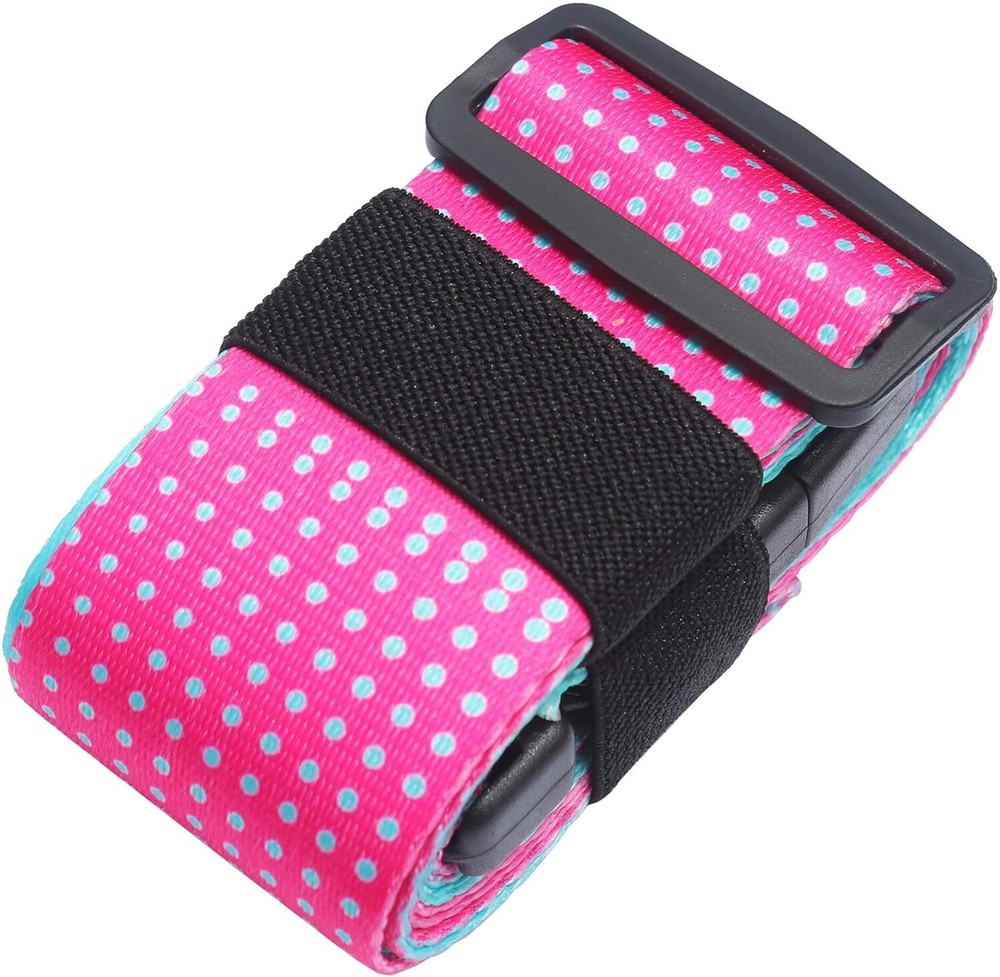 Luggage Straps for Suitcases TSA Approved Easy Universal Size, Gradient Dot