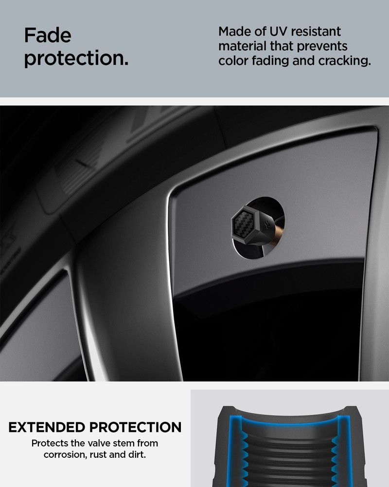 For Universal Car | Spigen VS100 Universal Tire Valve Stem Cap