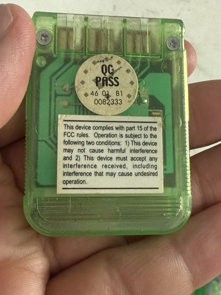 playstation memroy card