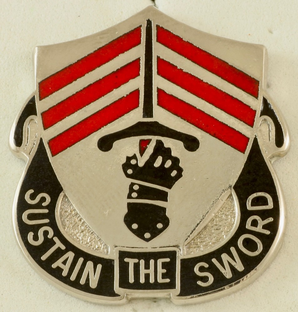 143rd Support Battalion Crest DI/DUI CB P23 HM