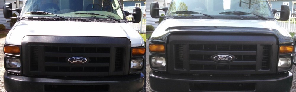 AVS BugFlector Hood Protector Bug Shield Deflector for 08-24 Ford E350 E450 E150