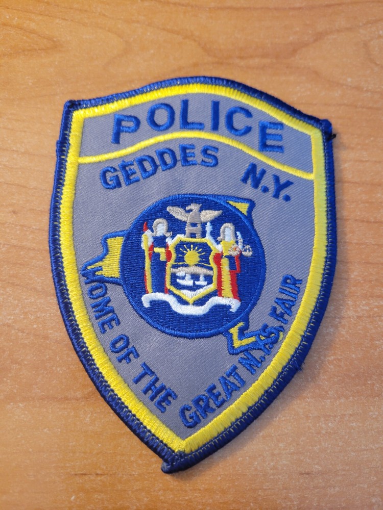 Geddes NY Police Patch