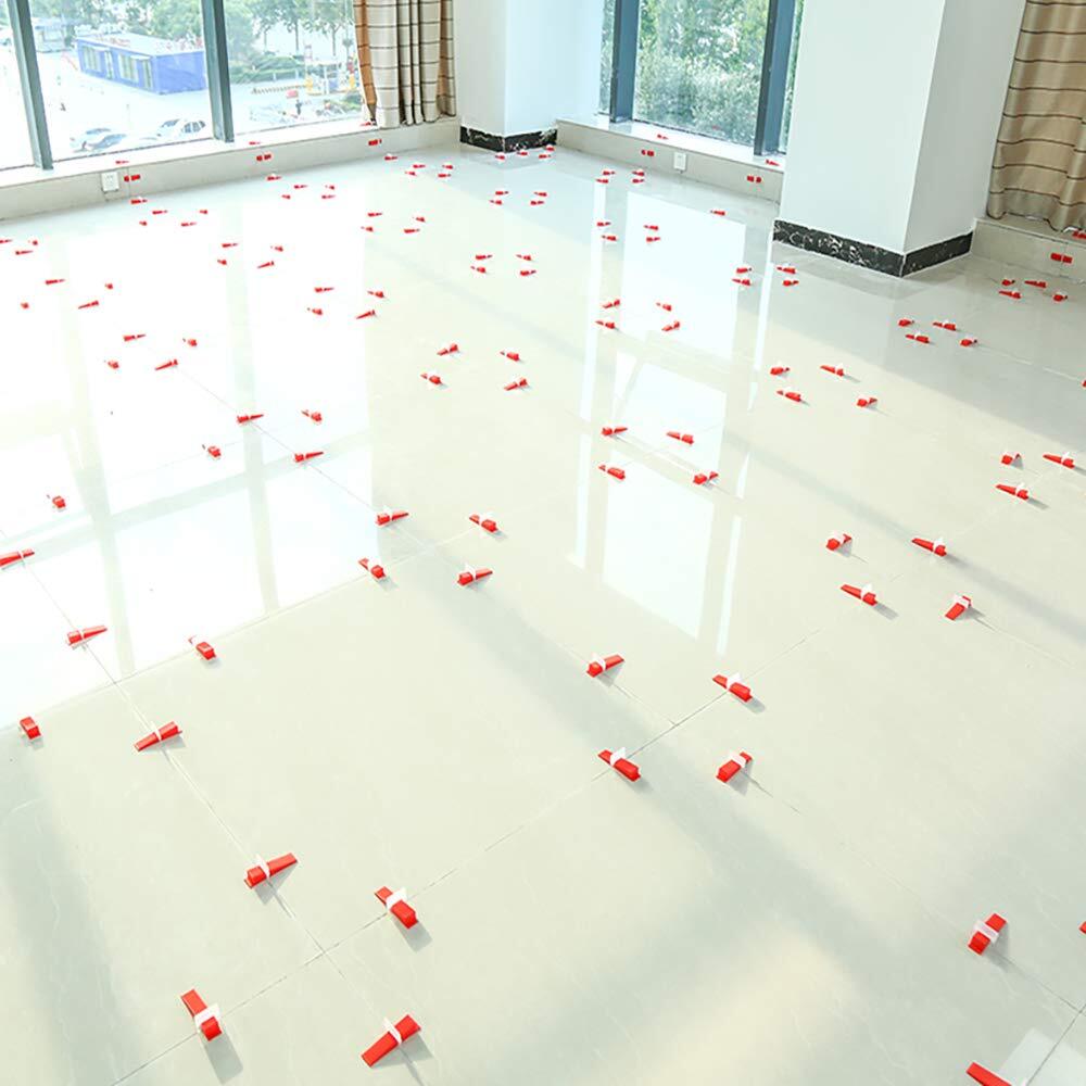 400 Pcs 1/16Inch Tile Leveling System Tile Leveler Spacer Clips for Installation