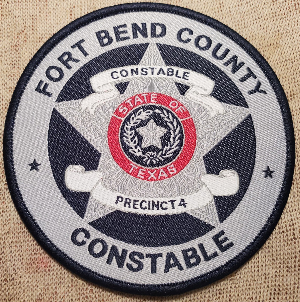 TX Fort Bend County Texas Pct. 4 Constable Shoulder Patch