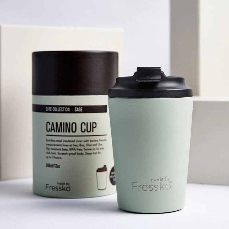 Fressko Reusable Cup Camino (340ml) - Sage