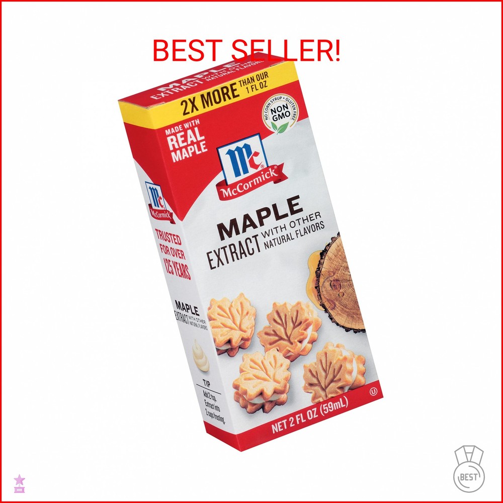 McCormick Maple Extract with Other Natural Flavors, 2 fl oz