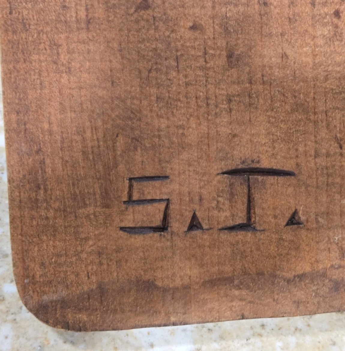 Vintage Cedar Wood Carving Wall Plaque By S J Aboriginal Salish