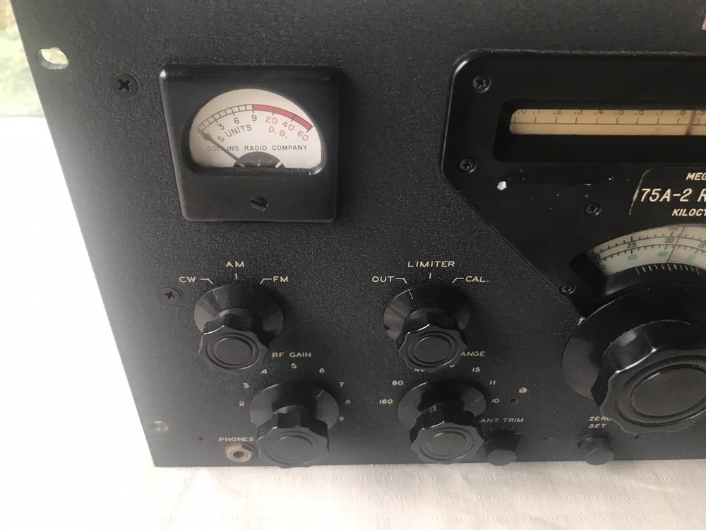 Vintage Collins 75A-2 HAM Radio Receiver -Untested