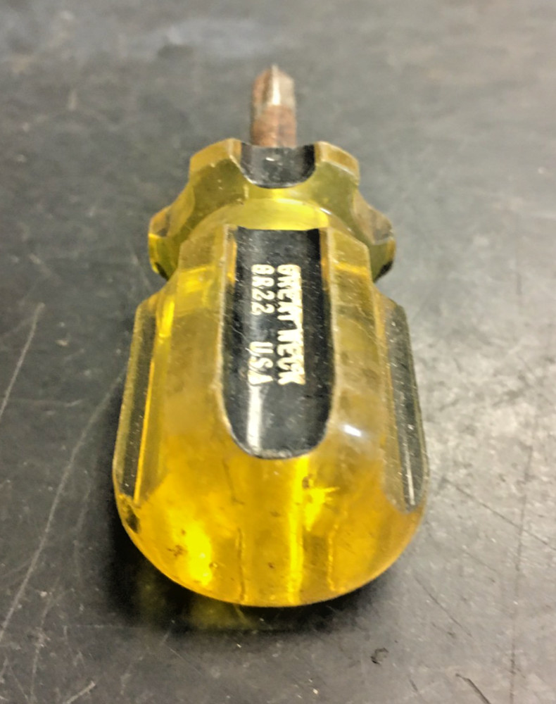 GREAT NECK GR22, STUBY PHILLIPS SCREWDRIVER, USA
